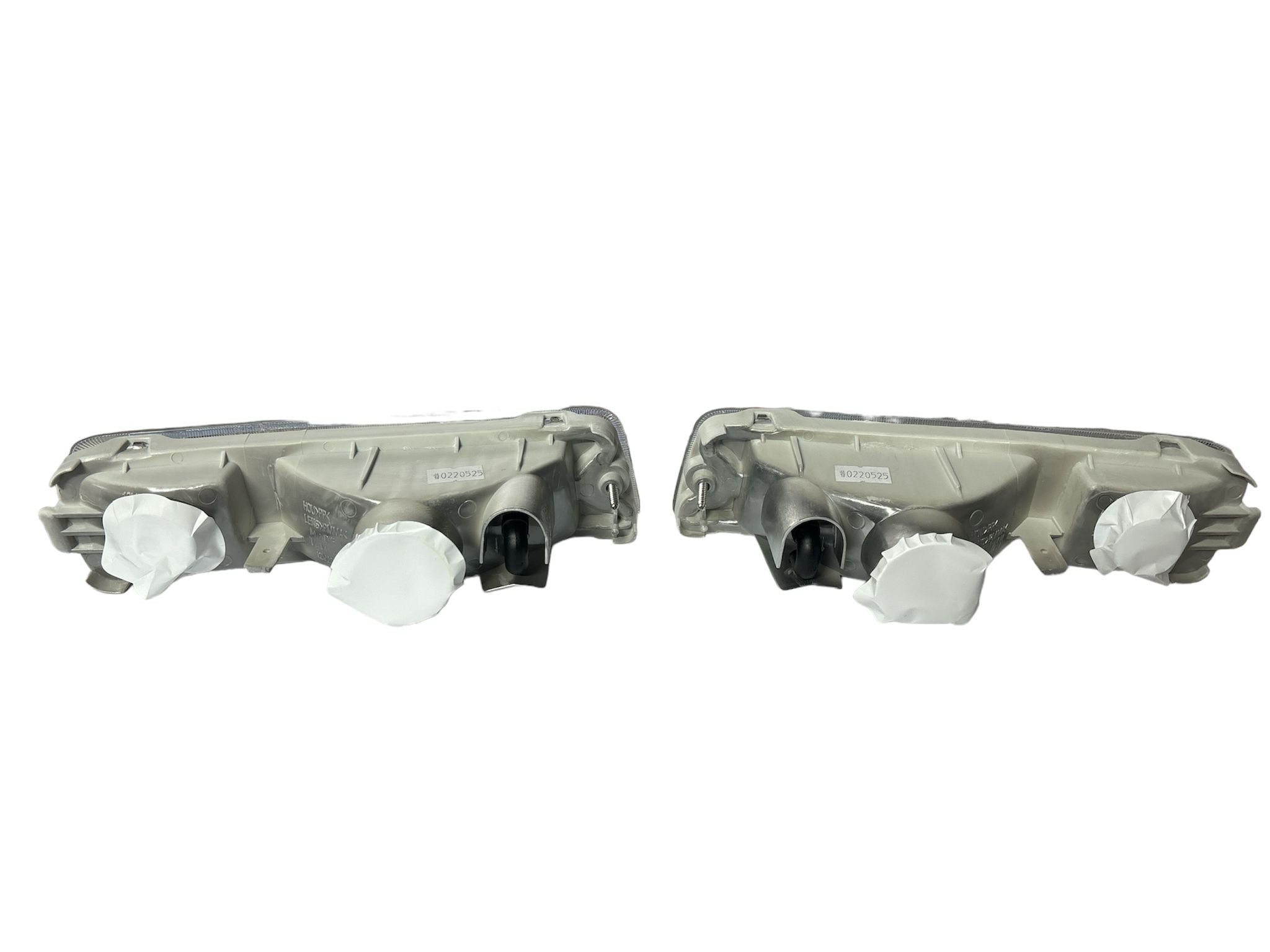 Coppia Fanali paraurti Anteriore Mitsubishi L200 dal 1996 al 2007 (Crystal) - Autoricambi4x4 - vista 3