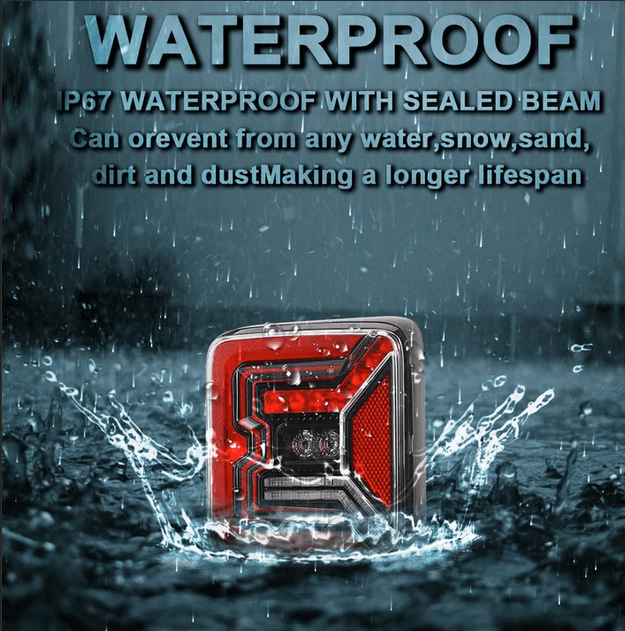 COPPIA FANALI POSTERIORI A LED JEEP WRANGLER JL - Autoricambi4x4