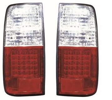 COPPIA FANALI POSTERIORI TOYOTA LAND CRUISER HDJ80/ HZJ80/ FJ80/ FZJ80 (BIANCO) - Autoricambi4x4