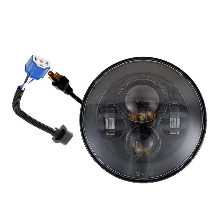 COPPIA FARI FULL LED 48W ROTONDO PER FUORISTRADA NISSAN - MITSUBISHI - JEEP - SUZUKI - LAND ROVER - TOYOTA - Autoricambi4x4