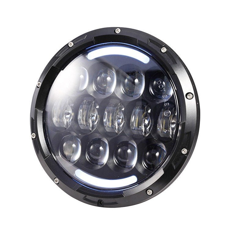 COPPIA FARI FULL LED 7'' DA 105W - Autoricambi4x4