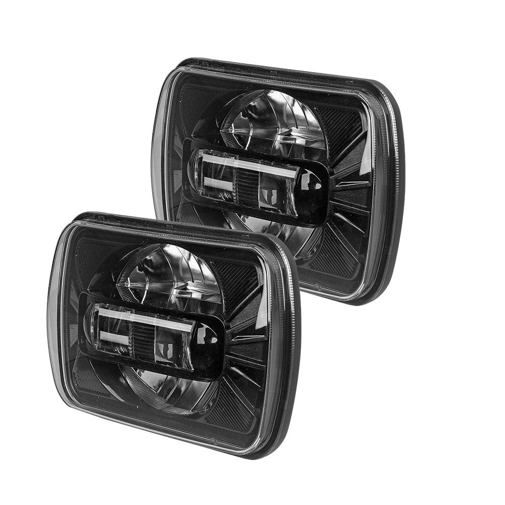 COPPIA FARI FULL LED DA 60W (RETTANGOLARE) - Autoricambi4x4
