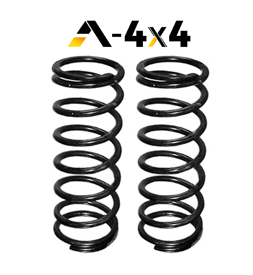 COPPIA MOLLE A - 4X4 ANTERIORI +5 CM LAND ROVER DEFENDER 90 - Autoricambi4x4