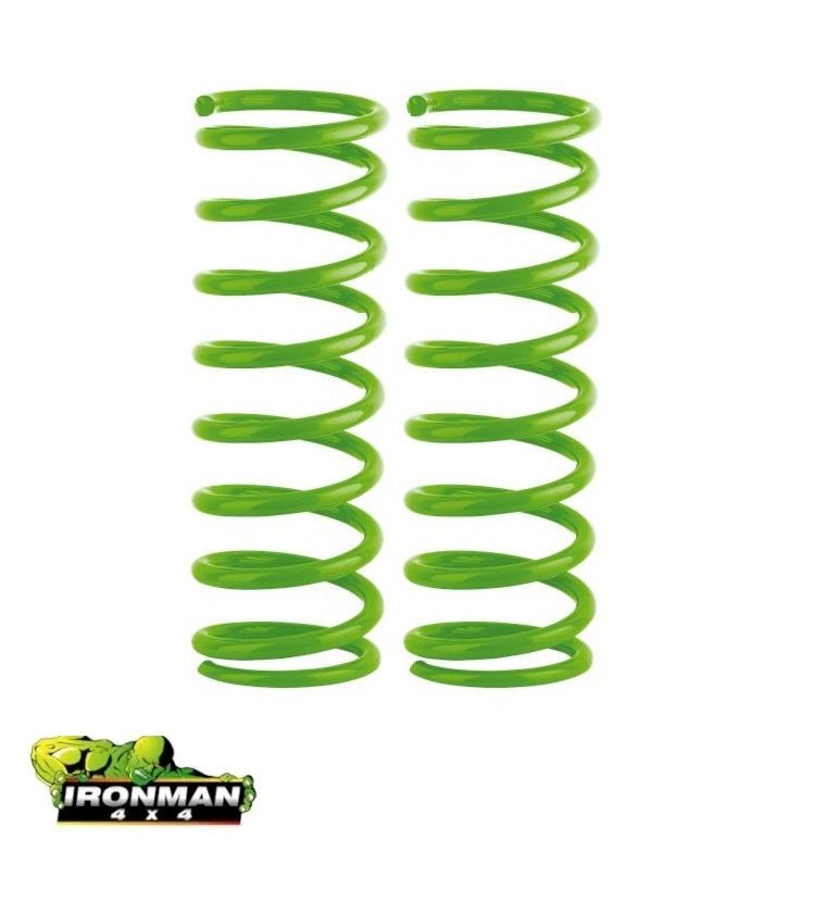 COPPIA MOLLE IRONMAN POSTERIORI +5 CM JEEP CHEROKEE KJ - Autoricambi4x4