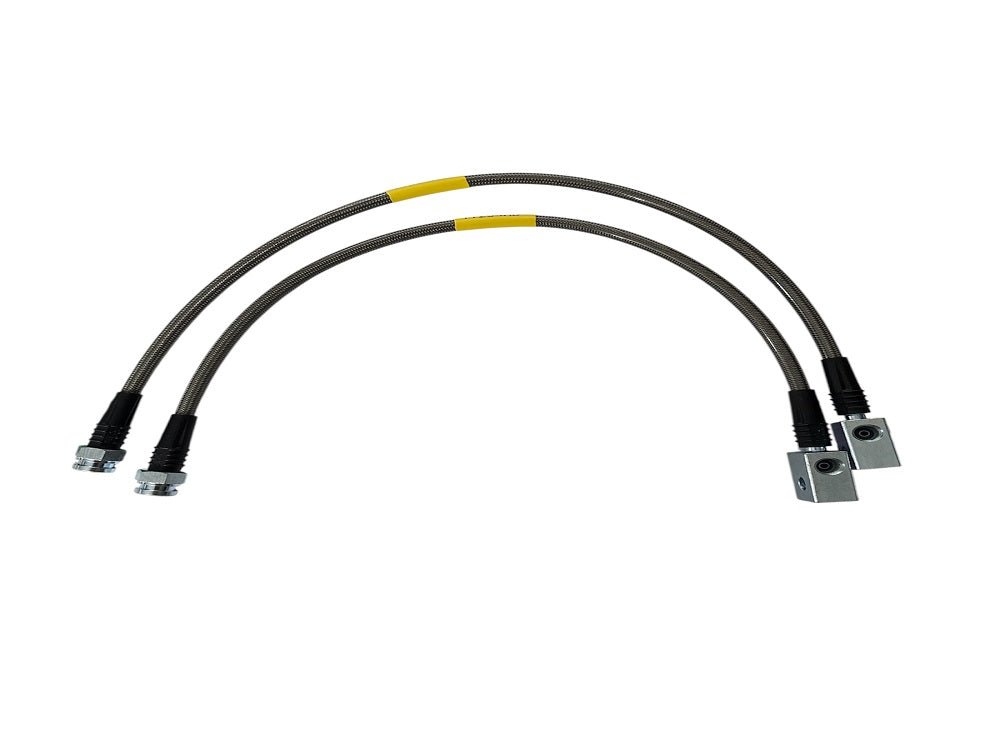 COPPIA TUBI FRENO AERONAUTICI +10 CM NISSAN PATROL GR Y60 - Autoricambi4x4