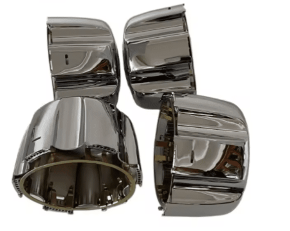 Kit 4 Coprimozzo Cromati Mitsubishi L200/PAJERO - Autoricambi4x4 - vista 3