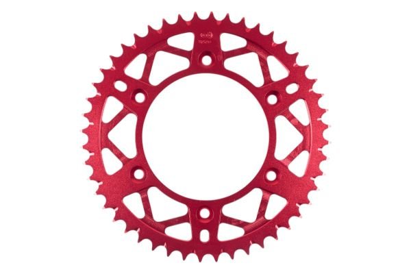 Corona AFAM ergal autopulente rossa - 50 denti - HONDA - Autoricambi4x4