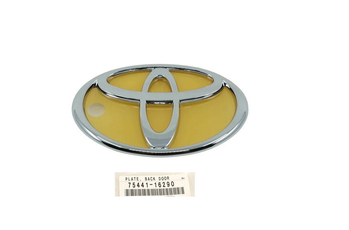 EMBLEMA PORTA POSTERIORE TOYOTA LAND CRUISER (ORIGINALE) - Autoricambi4x4