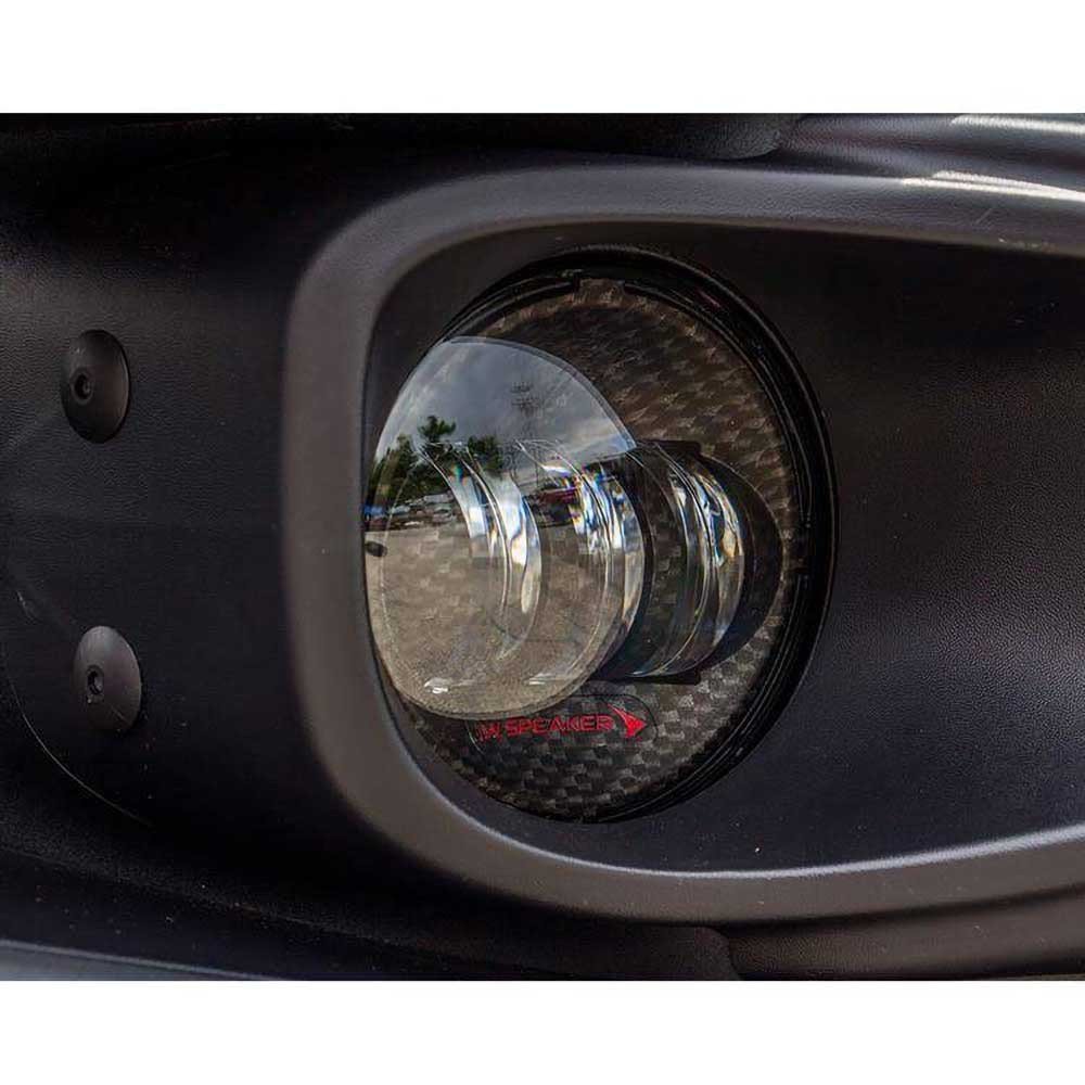Fari fendinebbia LED rotondi carbon 4" JW Speaker 6145 J2 Series - Autoricambi4x4