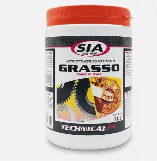 GRASSO SIA A LITIO NLGI 3 PER MOZZI RUOTE, TRASMISSIONI E CUSCINETTI 1LT - Autoricambi4x4