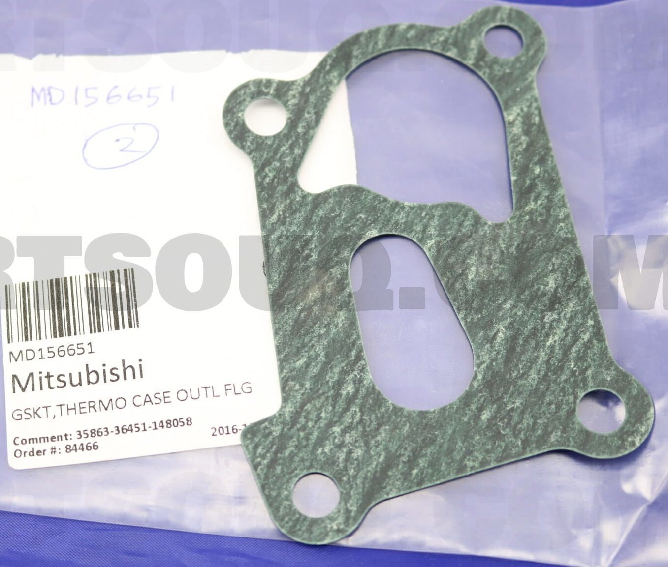 GUARNIZIONE POMPA ACQUA MITSUBISHI L200 K74/ PAJERO/ HYUNDAI GALLOPER II (ORIGINALE) - Autoricambi4x4