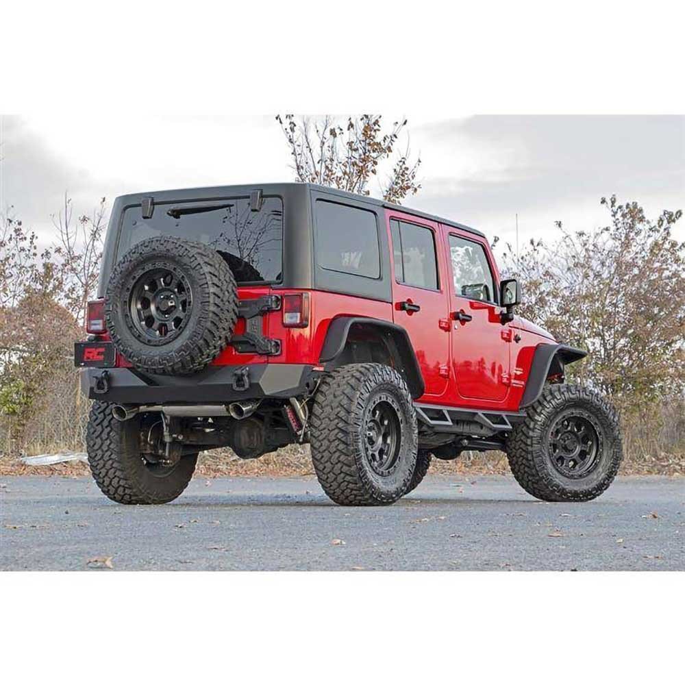 HD hinged spare tire carrier Kit Rough Country - Autoricambi4x4 - vista 4