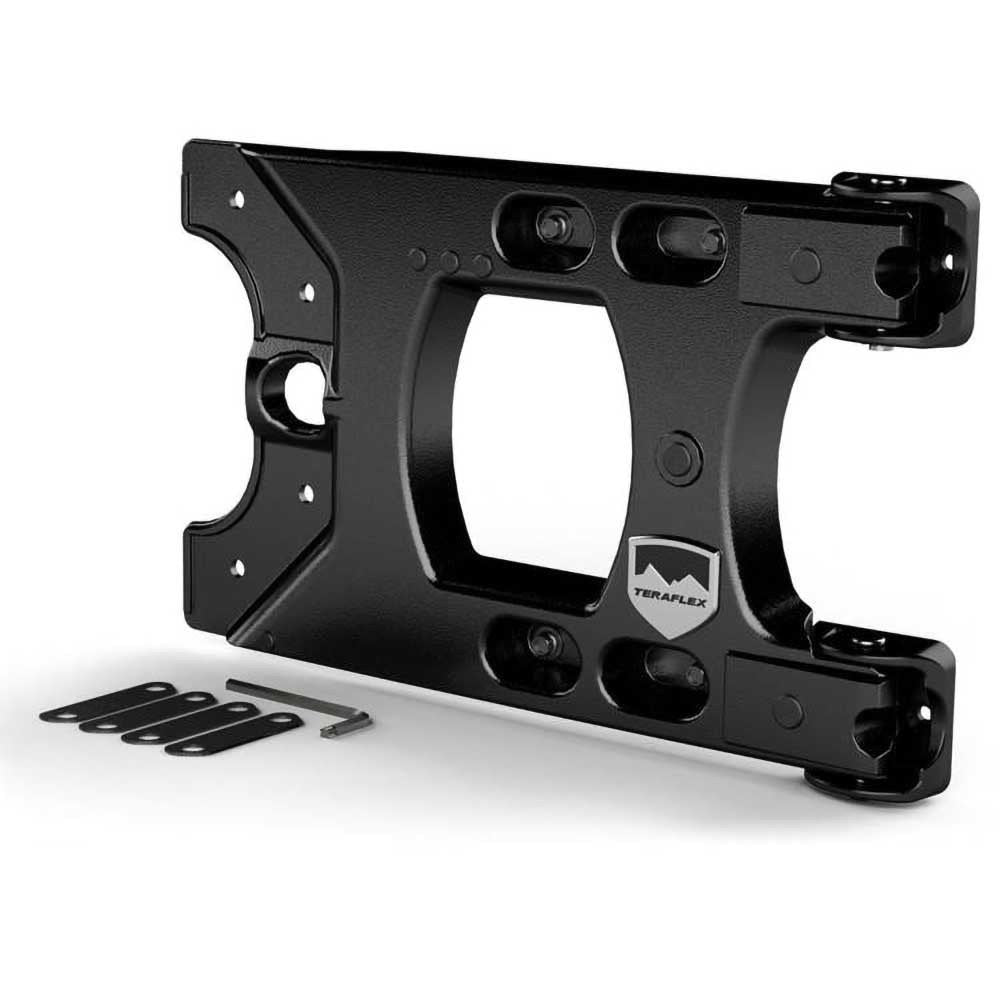 HD hinged spare tyre carrier kit TeraFlex Alpha - Autoricambi4x4