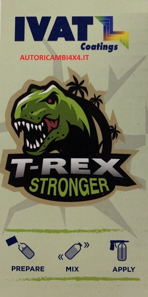 IVAT T - REX BLACK/NERO - Autoricambi4x4