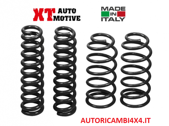 KIT 4 MOLLE +4CM JEEP CHEROKEE KJ DAL 2002 AL 2006 - Autoricambi4x4