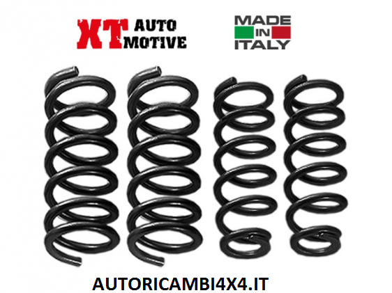 KIT 4 MOLLE +4CM MITSUBISHI PAJERO V60 E V80 (PASSO LUNGO) - Autoricambi4x4