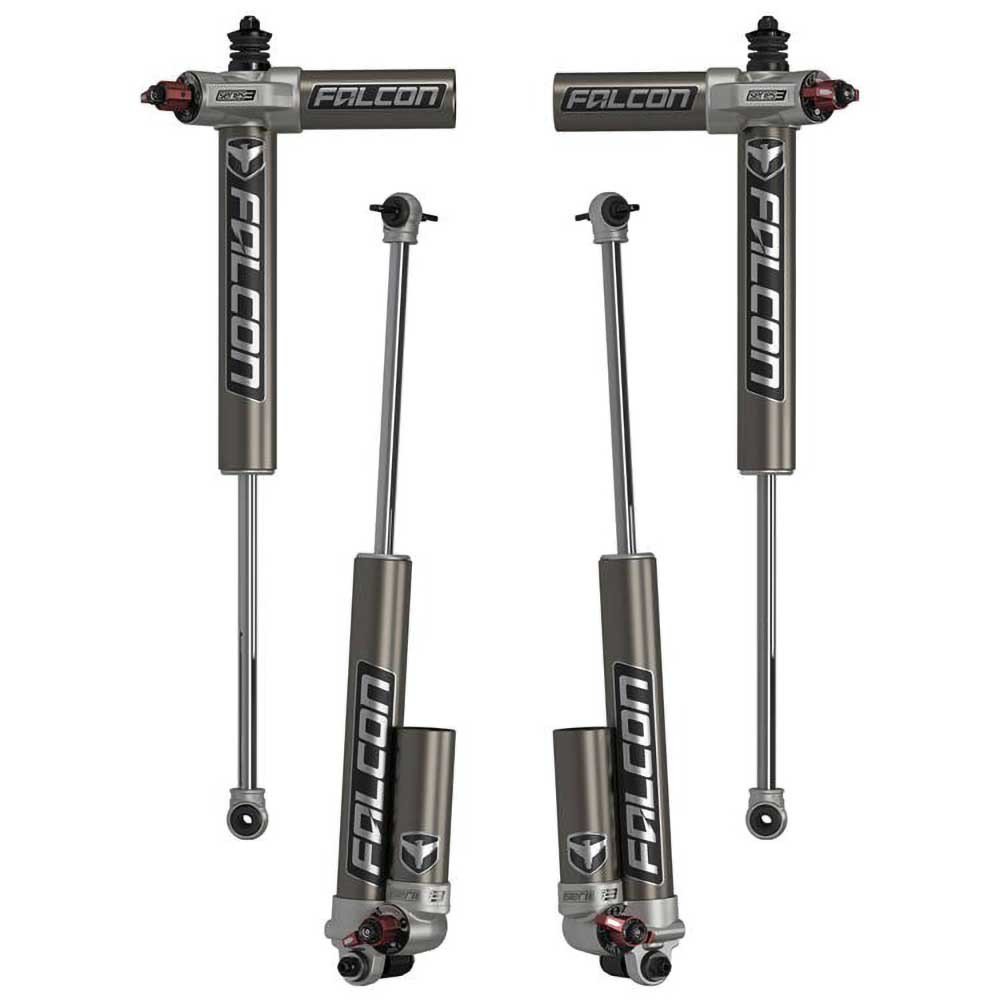 Kit ammortizzatori TeraFlex Falcon Series SP2 3.3 Fast Adjust Piggyback Lift 3 - 4,5" - Autoricambi4x4