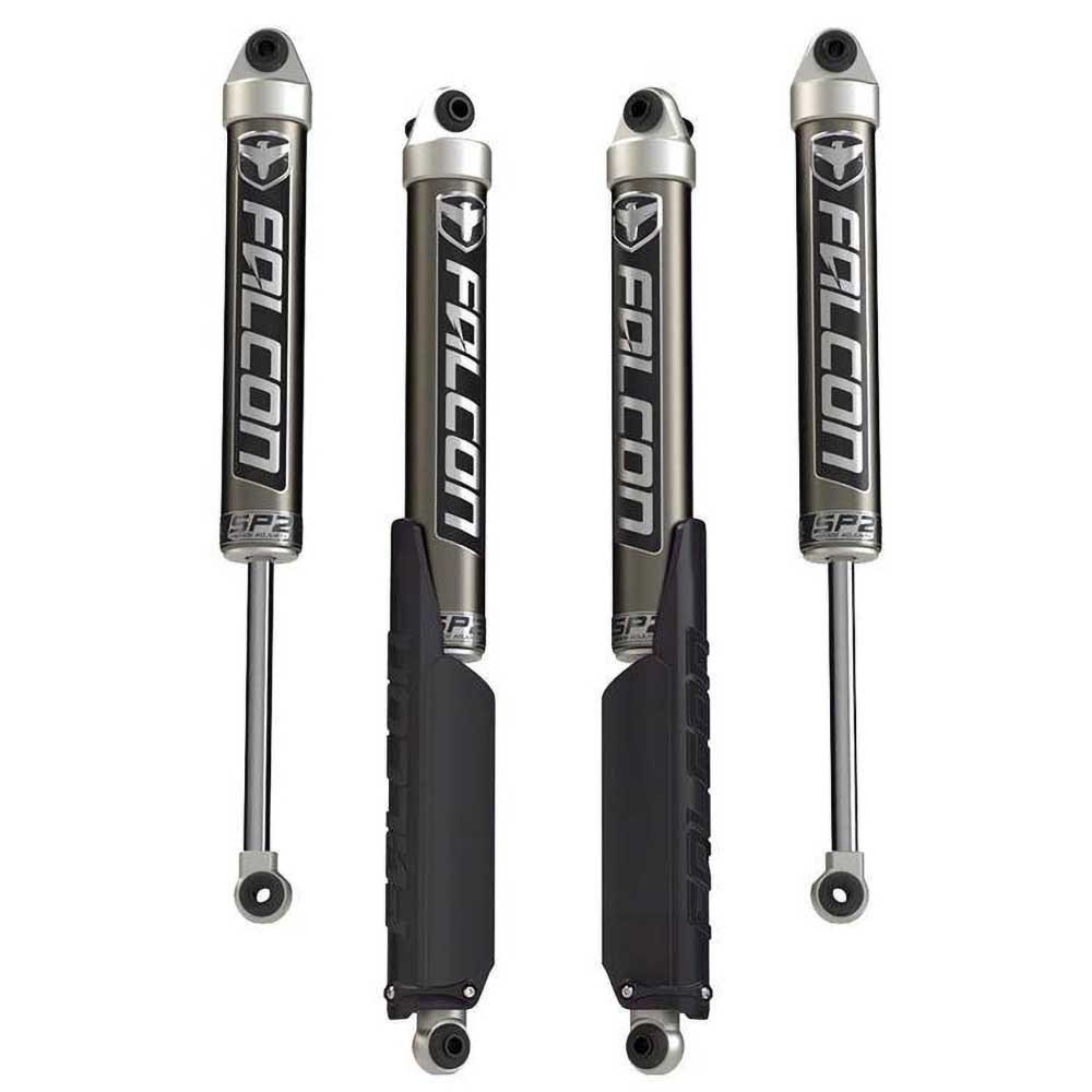 Kit ammortizzatori TeraFlex Falcon SP2 2.1 Series Monotube Lift 2 - 3,5" - Autoricambi4x4