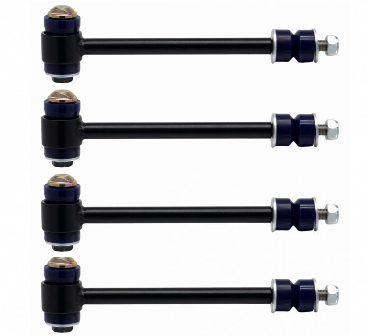KIT BIELLETTE ALLUNGATE CON BOCCOLE IN POLIURETANO PER NISSAN PATROL GR Y60 - Autoricambi4x4
