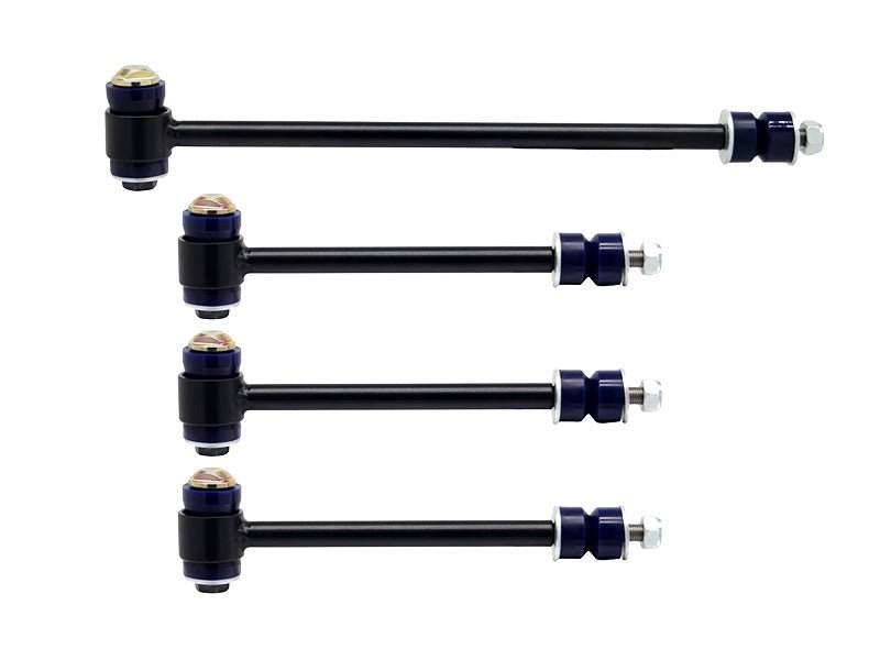 KIT BIELLETTE ALLUNGATE CON BOCCOLE IN POLIURETANO PER NISSAN PATROL GR Y61 - Autoricambi4x4