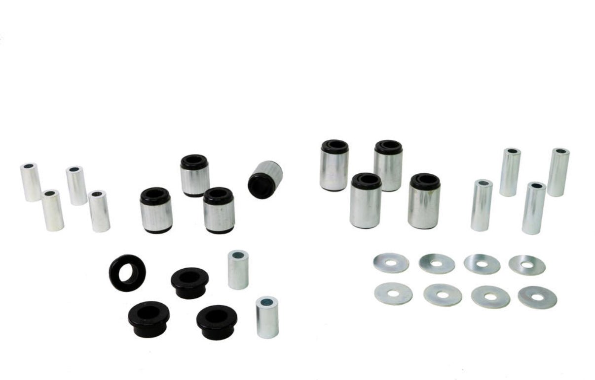 Kit Boccole bracci Anteriori in poliuretano per Nissan Pick Up D40 - Autoricambi4x4