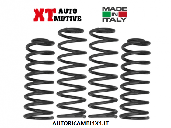 KIT DI 4 MOLLE +5 CM JEEP WRANGLER JK (tutti gli anni) - Autoricambi4x4