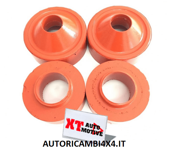 KIT DI 4 SPESSORI MOLLE 4 CM JEEP WRANGLER JK - Autoricambi4x4