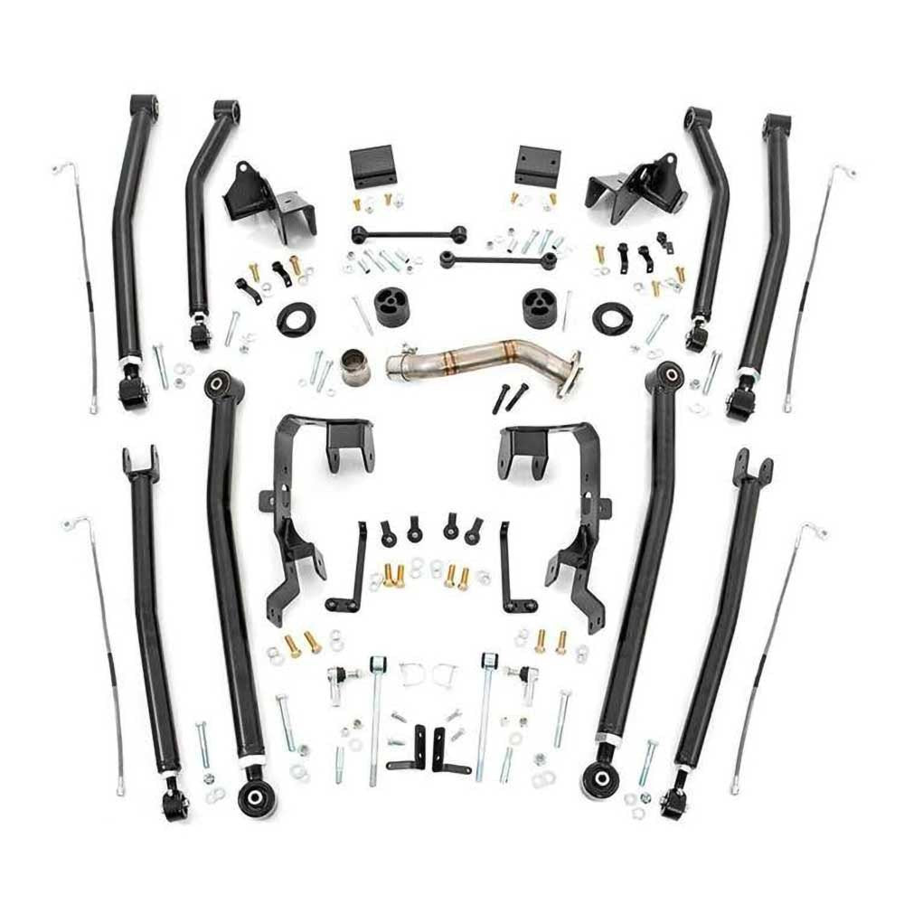 Kit di aggiornamento long arm Rough Country Lift 4" - Autoricambi4x4