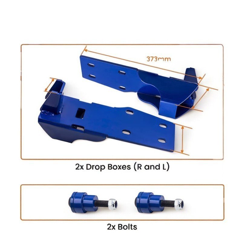 KIT DROP BOX NISSAN PATROL GR Y60 - Y61 - Autoricambi4x4