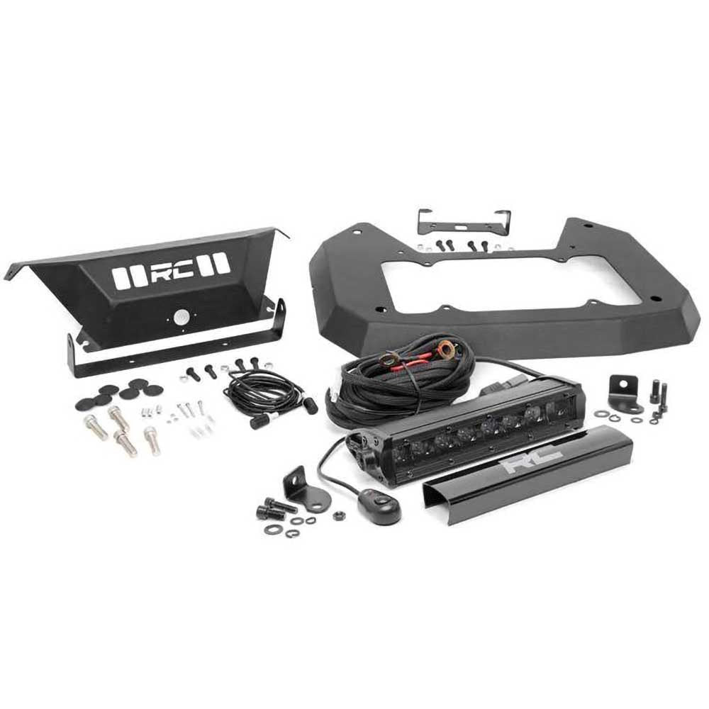 Kit eliminazione ruota di scorta con luce LED Black Series Rough Country - Autoricambi4x4