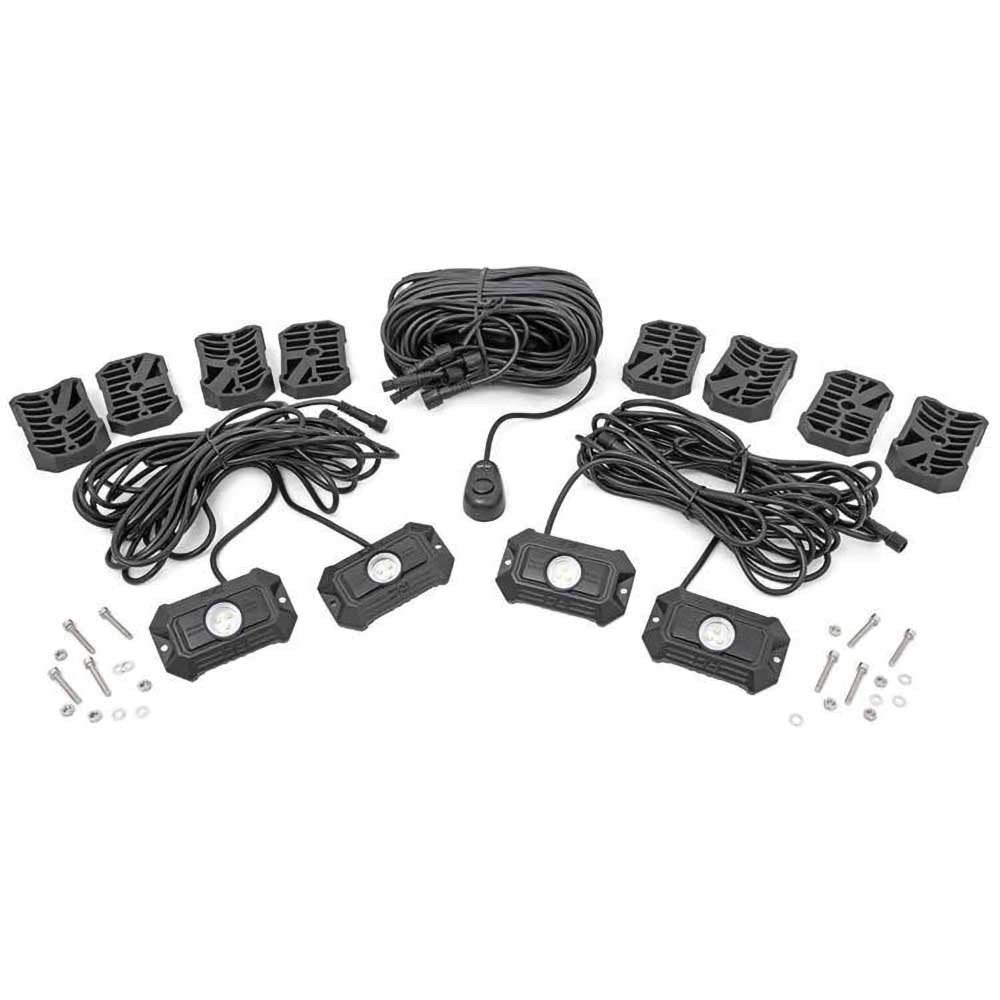 Kit luci LED flood Rough Country Rock Deluxe - Autoricambi4x4