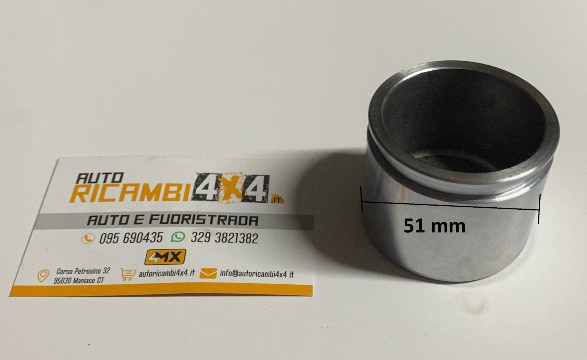 KIT REVISIONE PINZA FRENO ANTERIORE SUZUKI JIMNY/SAMURAI SJ 413 1.3/ 1.5 DDiS (Pistone: 51mm) - Autoricambi4x4