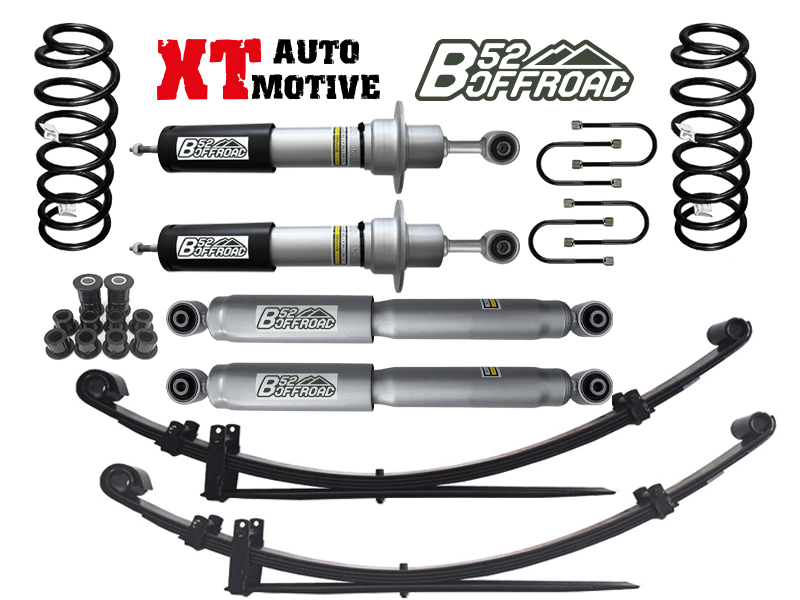 KIT RIALZO +5 CM COMPLETO B52 OFFROAD PER NISSAN NAVARA D40 - Autoricambi4x4