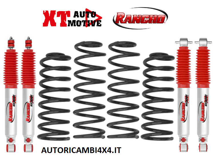 KIT RIALZO +5 CM COMPLETO PER JEEP WRANGLER JK - Autoricambi4x4
