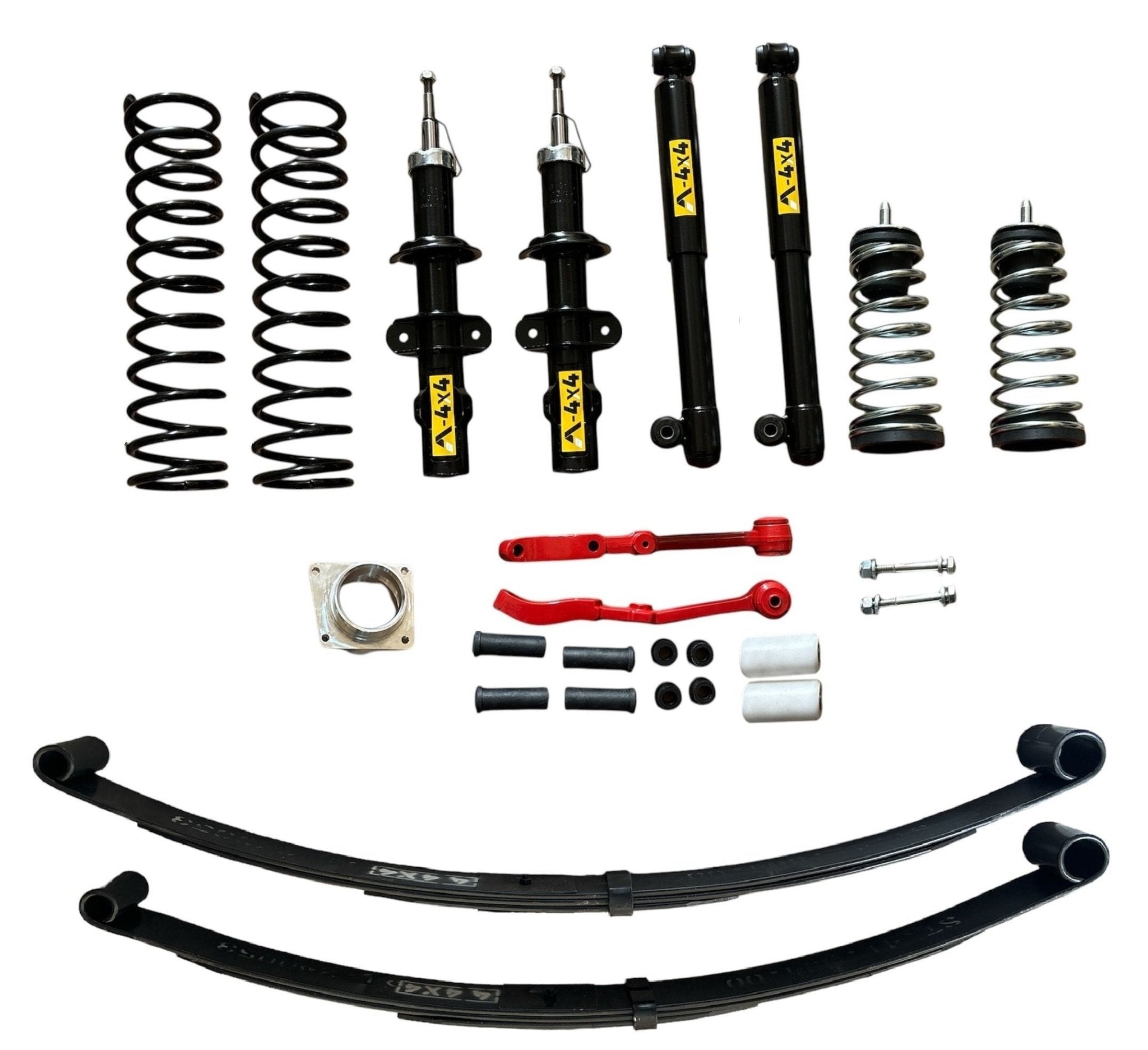 KIT RIALZO COMPLETO +5CM FIAT PANDA 141 - Autoricambi4x4