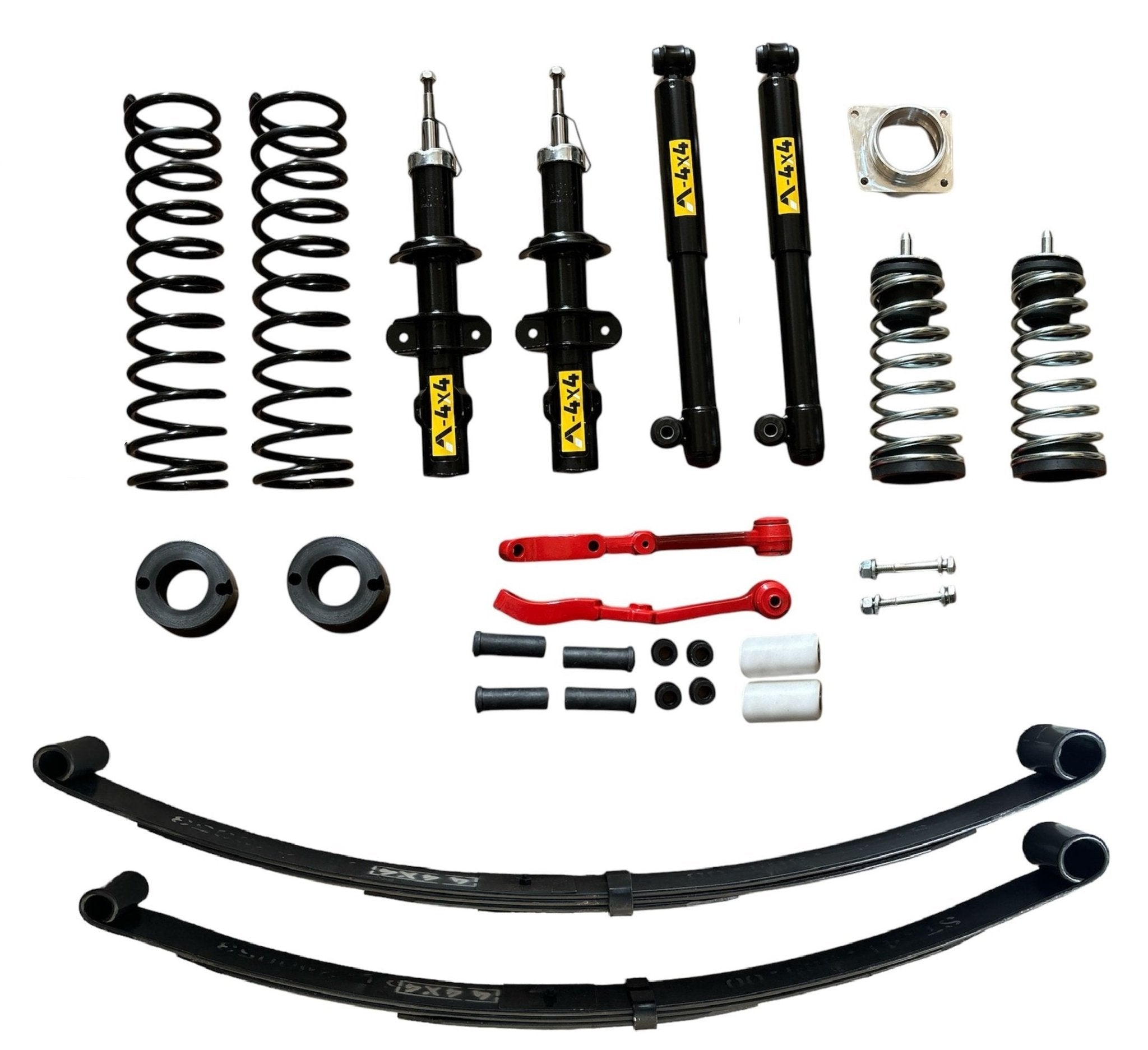 KIT RIALZO COMPLETO +7CM FIAT PANDA 141 - Autoricambi4x4