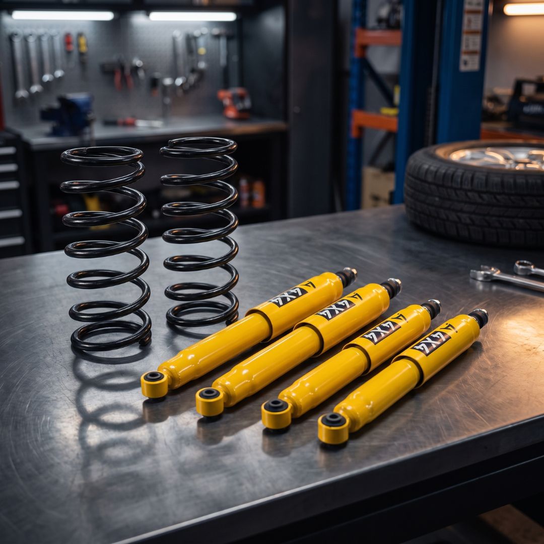 KIT RIALZO COMPLETO A-4X4 +5 CM MITSUBISHI PAJERO V20 '92-'99 - Autoricambi4x4