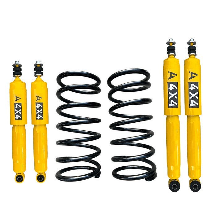 KIT RIALZO COMPLETO A-4X4 +5 CM MITSUBISHI PAJERO V20 '92-'99 - Autoricambi4x4