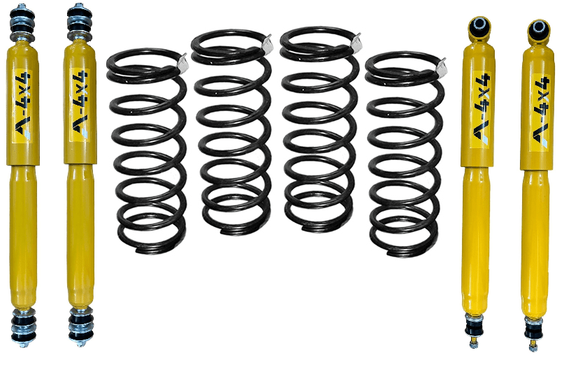 KIT RIALZO COMPLETO A - 4X4 +5CM LAND ROVER DISCOVERY I 200/300 TDI - Autoricambi4x4