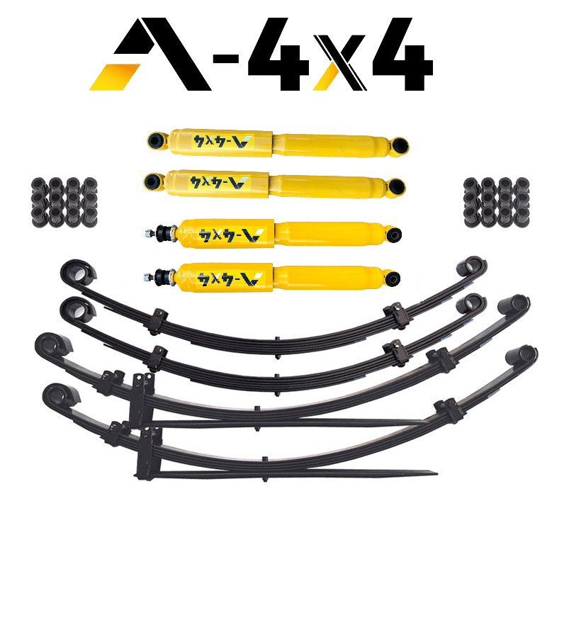 KIT RIALZO COMPLETO A - 4X4 +5CM TOYOTA HILUX (A 4 BALESTRE) - Autoricambi4x4