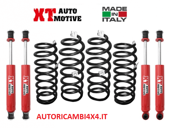 KIT RIALZO COMPLETO XT AUTOMOTIVE +6 CM TOYOTA HDJ 80 - Autoricambi4x4