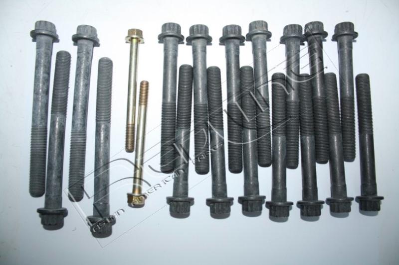 Kit testata motore Completa/ serie guarnizioni Smeriglio/ guarnizione testata NON Originale/ bulloni testata Mitsubishi Pajero 2.8 TD - Autoricambi4x4 - vista 5