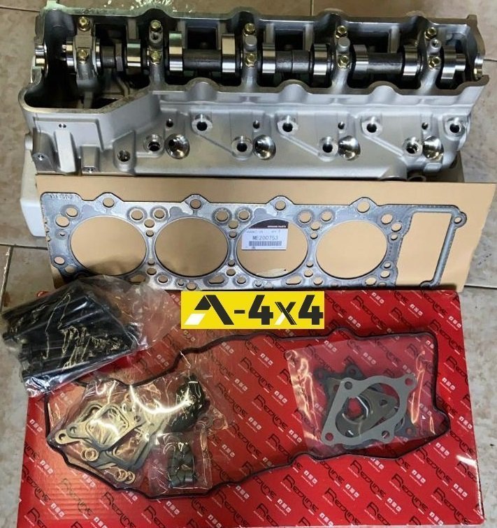 KIT TESTATA MOTORE COMPLETA/ SERIE GUARNIZIONI SMERIGLIO/ GUARNIZIONE TESTATA ORIGINALE/ BULLONI TESTATA MITSUBISHI PAJERO 2.8 TD - Autoricambi4x4
