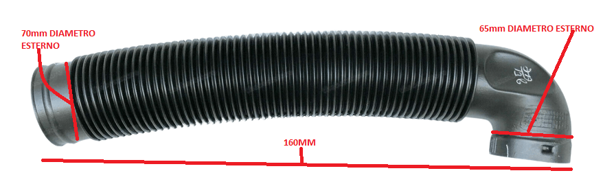 Kit TUBI aria Riscaldatore Ventilatore Suzuki Samurai/ SJ413, Sbrinatore Laterale (Originale) - Autoricambi4x4 - vista 3