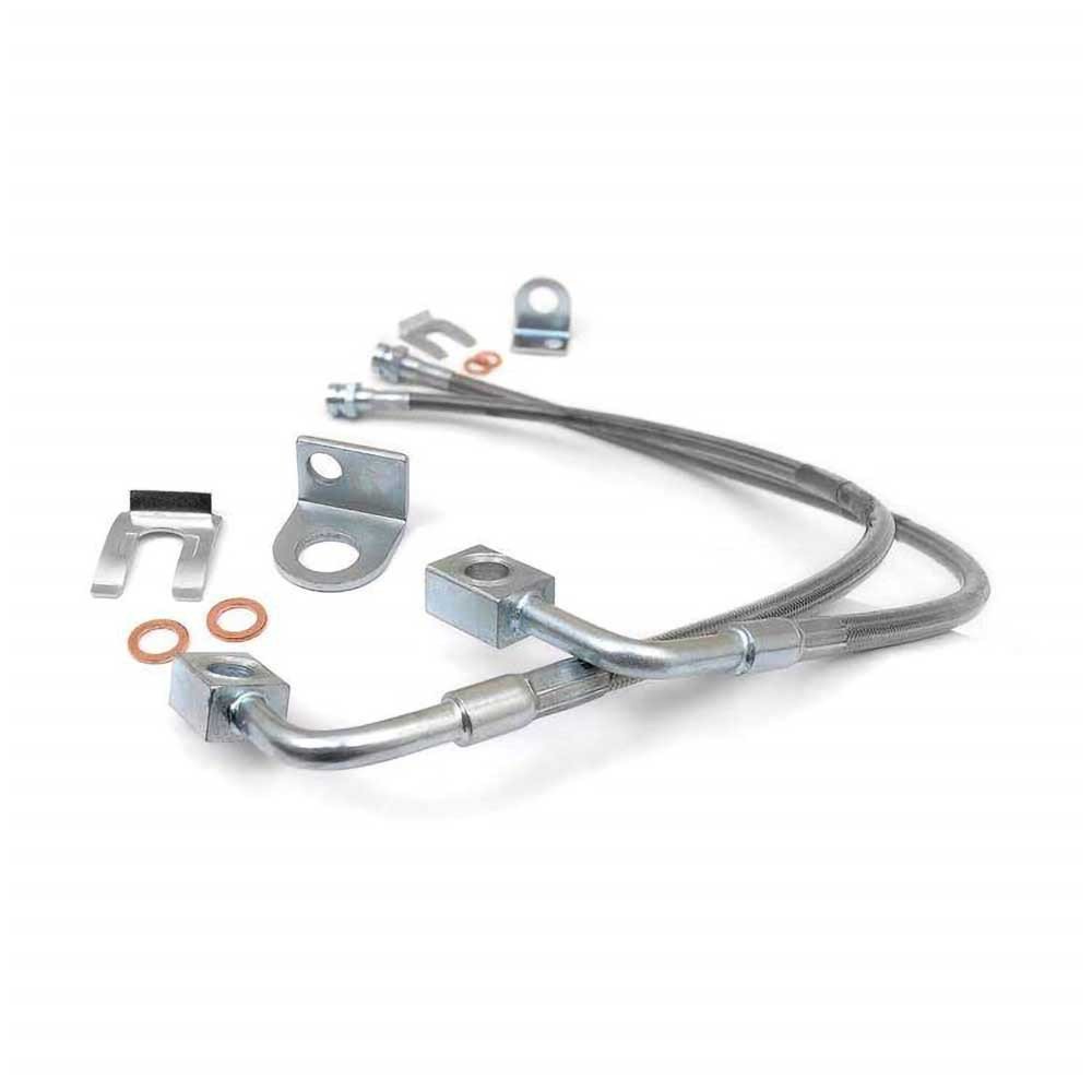 Linee dei freni posteriori estese Rough Country Lift 4 - 6" - Autoricambi4x4
