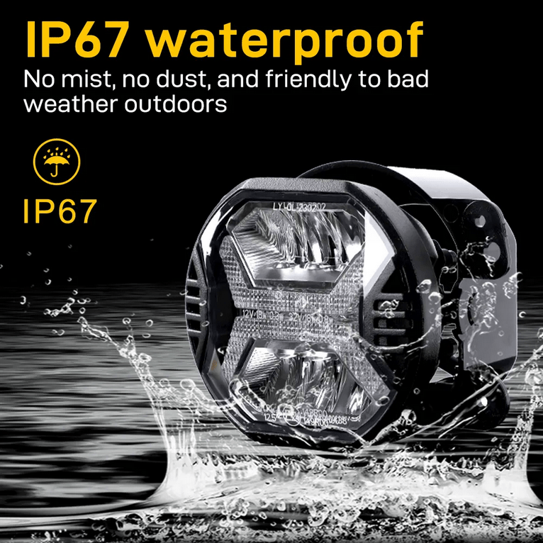 LUCI DI NEBBIA/ FENDINEBBIA A LED JEEP WRANGLER JK - Autoricambi4x4