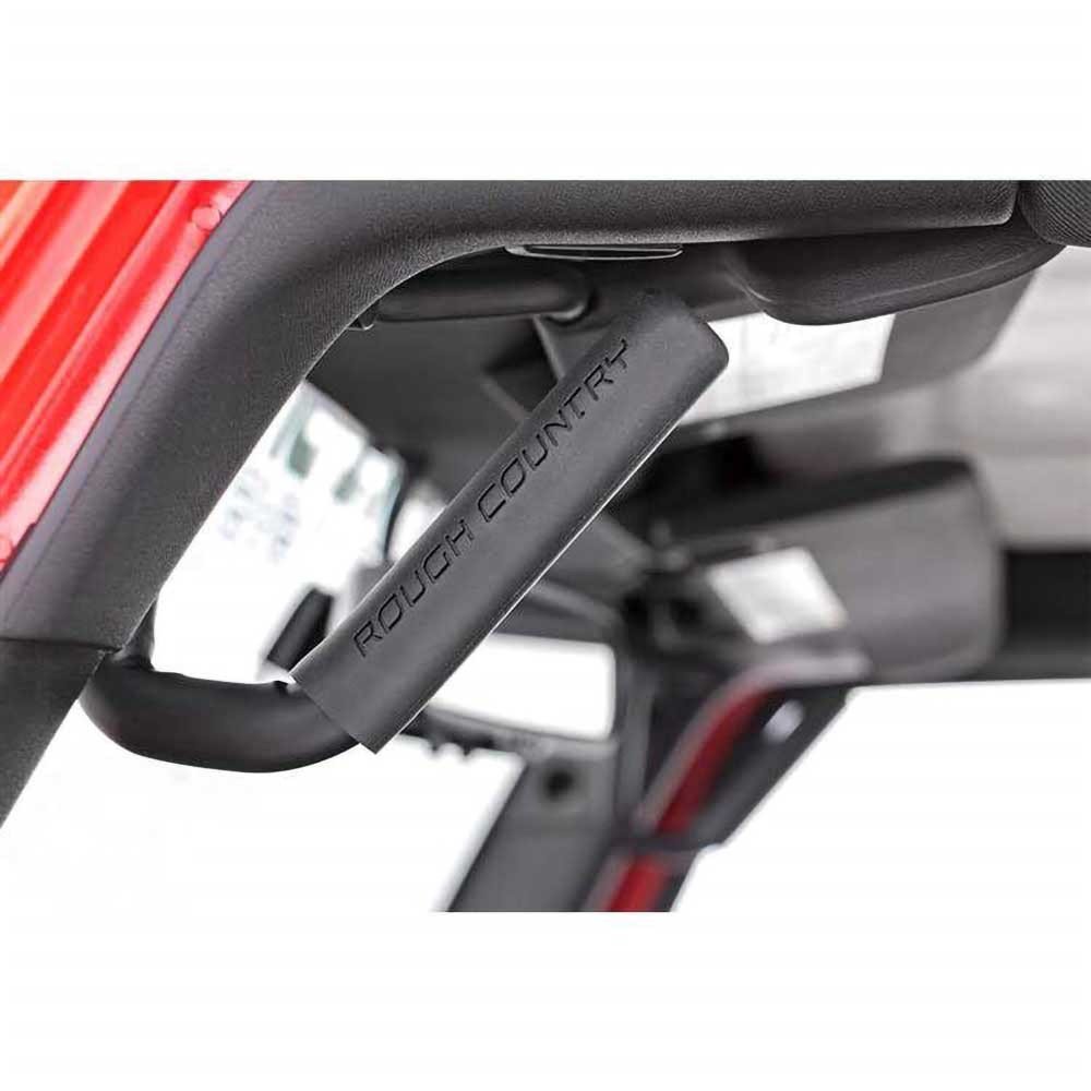 Maniglie di supporto anteriori in acciaio Rough Country - Autoricambi4x4