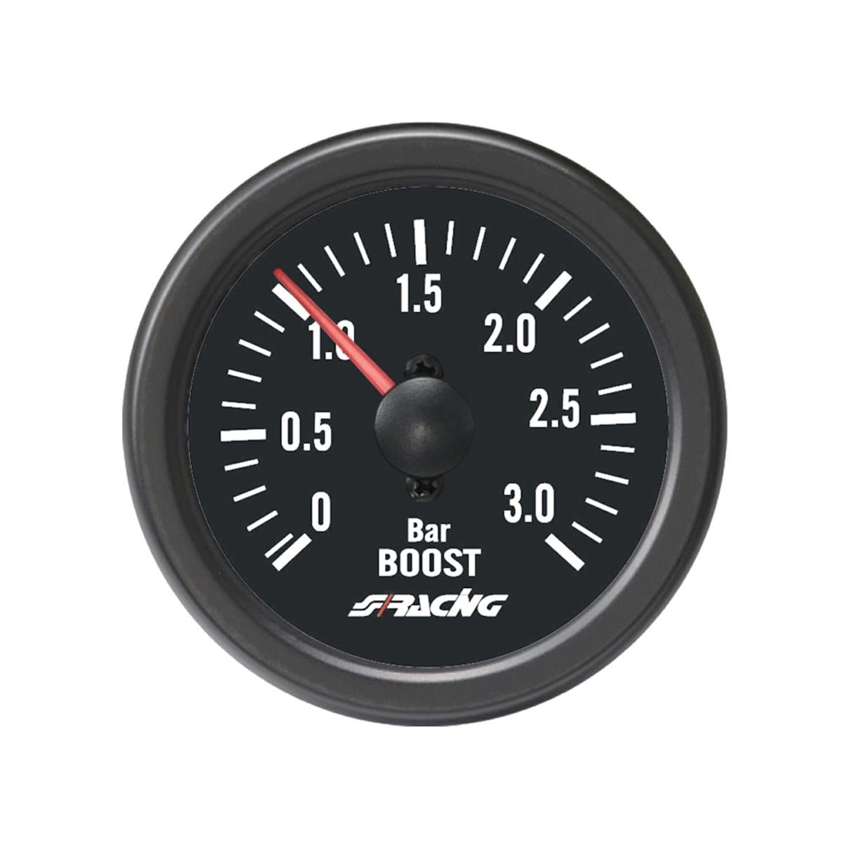 MANOMETRO PRESSIONE TURBO 3BAR BLACK LINE - Autoricambi4x4