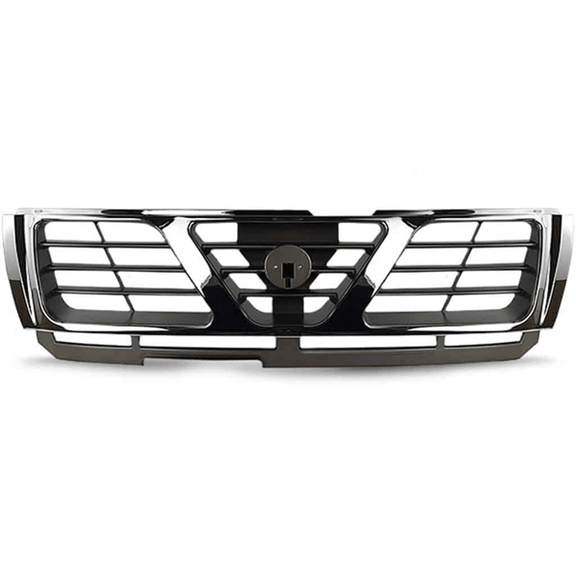 MASCHERINA/ GRIGLIA ANTERIORE CROMATA NISSAN PATROL GR Y61 - Autoricambi4x4