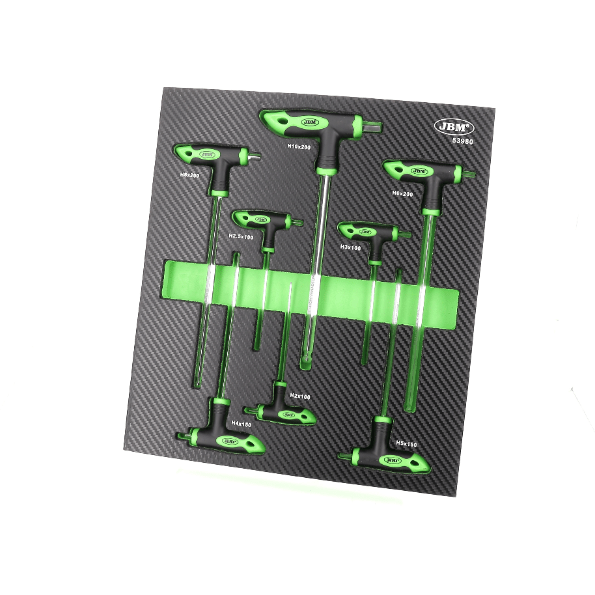MODULO DI 8 CHIAVI A BRUGOLA A FORMA DI "T" - Autoricambi4x4